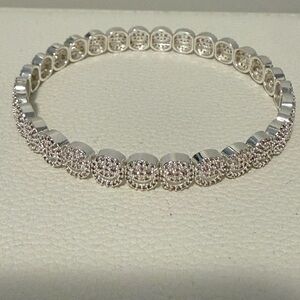 Lisa Gozlan Silver Mixer Bracelet
